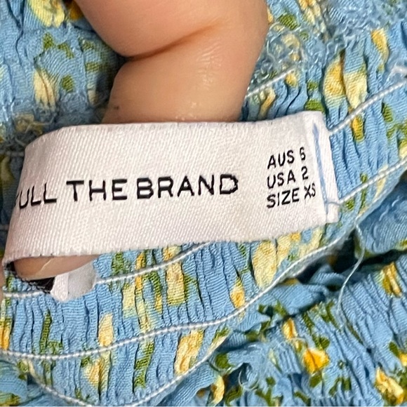 Faithfull The Brand- Floral mini dress- xs - Picture 3 of 5